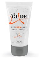Just Glide Performance żel intymny wodno-silikonowy 50 ml, medyczny