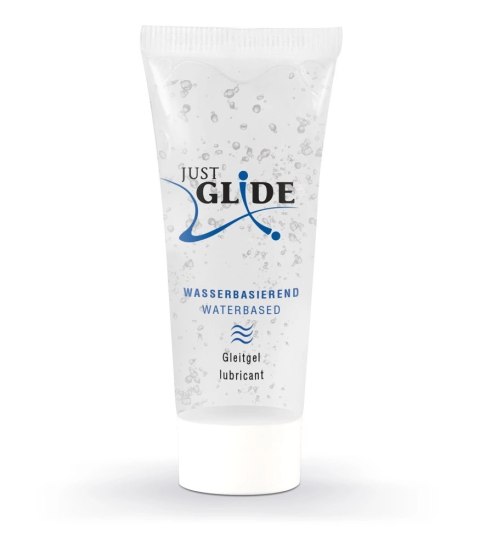 Just Glide Waterbased Żel Nawilżający 20ml Wegański Bez Smaku Just Glide Waterbased Żel Nawilżający 20ml Wegański Bez Smaku