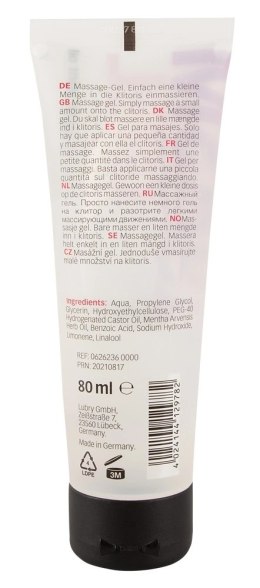 Just Play żel intymny z olejkiem miętowym 80ml - wegański, świeżość