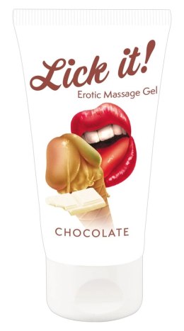 Lick It Żel do masażu ciała czekoladowy 50ml wegański