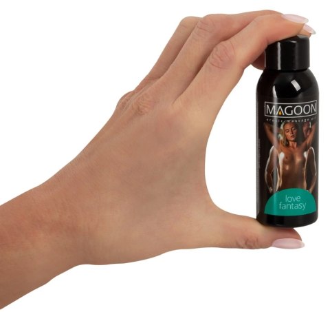 Magoon Love Fantasy Olejek do masażu z jojoba 50 ml, romantyczny zapach Magoon Love Fantasy Olejek do masażu z jojoba 50 ml, romantyczny zapach