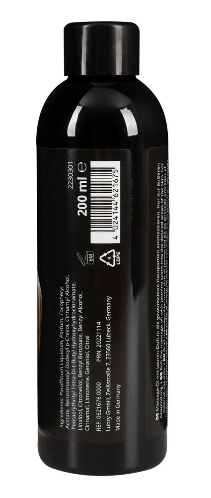 Magoon Olejek do masażu Jaśmin 200 ml z olejkiem jojoba, nawilżający Magoon Olejek do masażu Jaśmin 200 ml z olejkiem jojoba, nawilżający