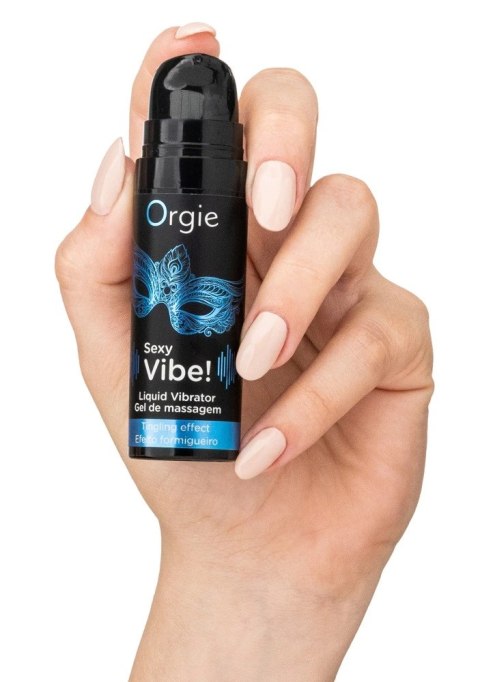 Orgie Liquid Vibrator żel intymny stymulujący 15 ml Orgie Liquid Vibrator żel intymny stymulujący 15 ml