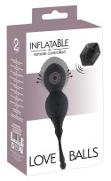 RC Inflatable Piłeczki Treningowe z Pompką i Pilotem, silikon, 98g