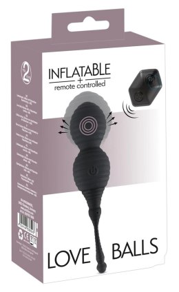 RC Inflatable Piłeczki Treningowe z Pompką i Pilotem, silikon, 98g
