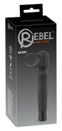 Rebel 2w1 Masażysta i urządzenie intymne 7 trybow wibracji czarny