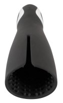 Rebel Intense Vibration Black - urządzenie intymne 10 trybow, 20 cm