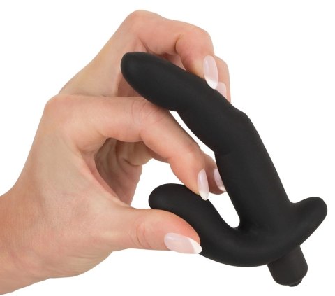 Rebel Wibrator Elastyczny Czarny do Masażu Prostaty i Punktu-G 13,8 cm Rebel Wibrator Elastyczny Czarny do Masażu Prostaty i Punktu-G 13,8 cm