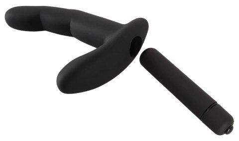 Rebel Wibrator Elastyczny Czarny do Masażu Prostaty i Punktu-G 13,8 cm Rebel Wibrator Elastyczny Czarny do Masażu Prostaty i Punktu-G 13,8 cm