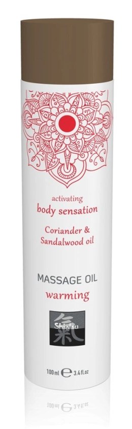 Shiatsu Hot - Olejek do masażu rozgrzewający kolendra 100ml