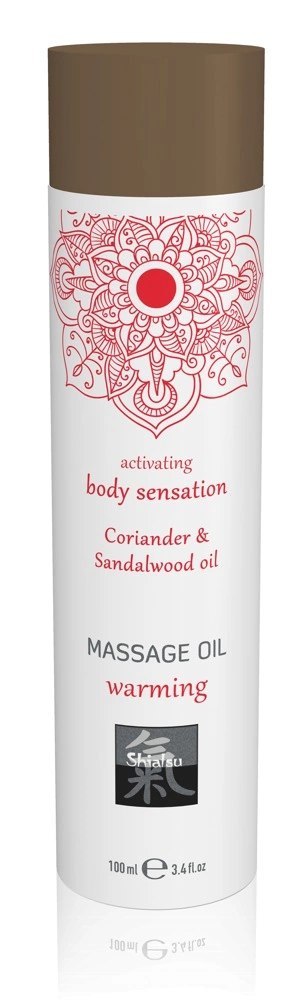 Shiatsu Hot - Olejek do masażu rozgrzewający kolendra 100ml