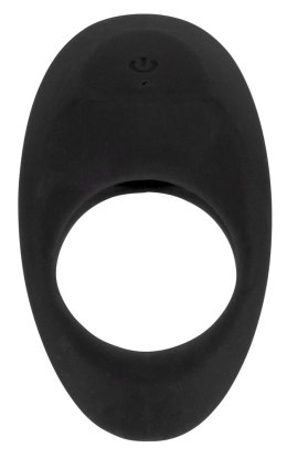 Lust Pierścień wibracyjny 3 tryby silikon czarny 9 cm USB