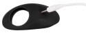 Lust Pierścień wibracyjny 3 tryby silikon czarny 9 cm USB