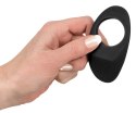 Lust Pierścień wibracyjny 3 tryby silikon czarny 9 cm USB
