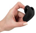 Lust Pierścień wibracyjny 3 tryby silikon czarny 9 cm USB