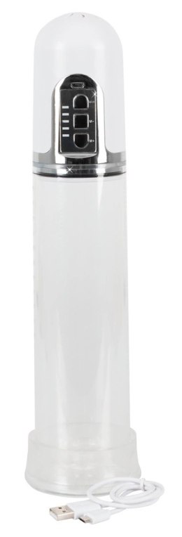 Mr Boner Automatyczna Pompa Treningowa USB 32cm Skala Pomiarowa