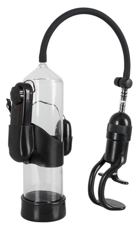 Mr Boner Pompka Wibracyjna Przezroczysta, Cylinder 24,5 cm Mr Boner Pompka Wibracyjna Przezroczysta, Cylinder 24,5 cm