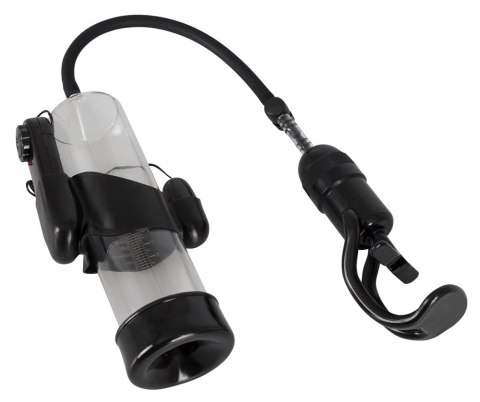 Mr Boner Pompka Wibracyjna Przezroczysta, Cylinder 24,5 cm Mr Boner Pompka Wibracyjna Przezroczysta, Cylinder 24,5 cm