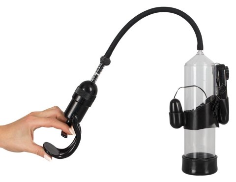 Mr Boner Pompka Wibracyjna Przezroczysta, Cylinder 24,5 cm Mr Boner Pompka Wibracyjna Przezroczysta, Cylinder 24,5 cm