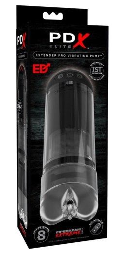 Pipedream PDX Elite Automatyczna Przezroczysta Pompa Intymna 3 Tryby