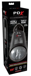 Pipedream PDX Elite model z 5 trybami pracy i funkcją dźwięku, uchwyt ścienny