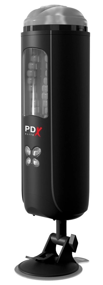 Pipedream PDX Elite model z 5 trybami pracy i funkcją dźwięku, uchwyt ścienny Pipedream PDX Elite model z 5 trybami pracy i funkcją dźwięku, uchwyt ścienny