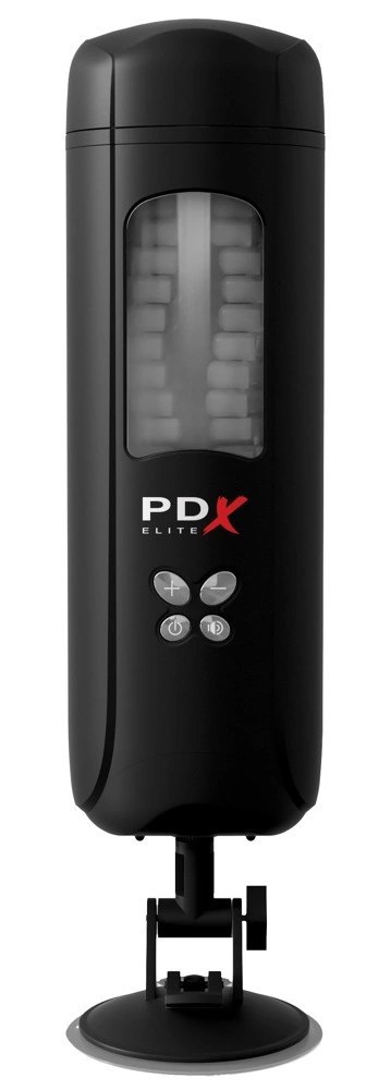 Pipedream PDX Elite model z 5 trybami pracy i funkcją dźwięku, uchwyt ścienny Pipedream PDX Elite model z 5 trybami pracy i funkcją dźwięku, uchwyt ścienny