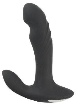 Rebel Plug Pro - Czarny model z masażerem krocza, 16,6 cm, 3 funkcje