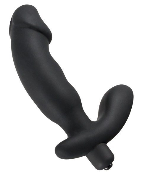 Rebel Prostata Black - Model z stymulatorem krocza, silikonowy, 15 cm Rebel Prostata Black - Model z stymulatorem krocza, silikonowy, 15 cm
