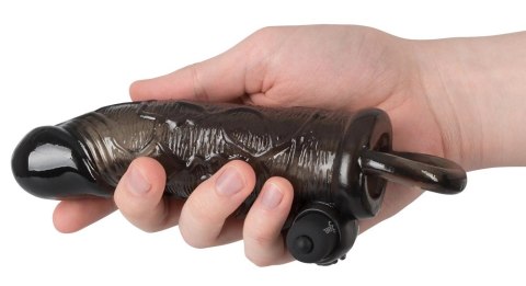 Rebel Wibrująca Nakładka 19cm z Pierścieniem - System Wibracyjny Rebel Wibrująca Nakładka 19cm z Pierścieniem - System Wibracyjny