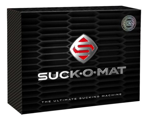 Suck-O-Mat System Intymny Hands Free Interwałowy, 25 Trybow, Czarny