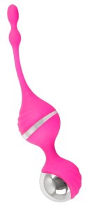 Sweet Smile Kule Treningowe Rożowe 10 Trybow Wibracji USB 18cm