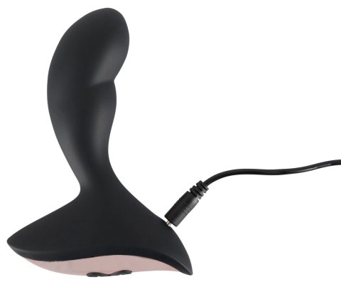 Sweet Smile Wibrujący masażer anatomiczny czarny 10 trybow USB IPX7 Sweet Smile Wibrujący masażer anatomiczny czarny 10 trybow USB IPX7