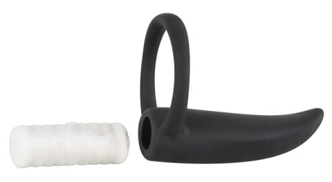 Black Velvets Mini Wibrator Palcowy Rozciągliwy Silikonowy Czarny 6cm Black Velvets Mini Wibrator Palcowy Rozciągliwy Silikonowy Czarny 6cm