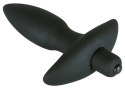 Black Velvets model 13cm - kompaktowa wtyczka analna z wibracją i uchwytem