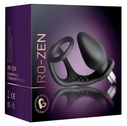 Rocks Off RO-ZEN - System wibrujący z pierścieniem silikonowym, czarny