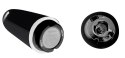 Sweet Smile Double Black Ring z Vibro-Bulletem, silikon, O 4-4,5 cm