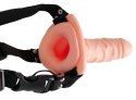 You2Toys Easy Rider uprząż z anatomicznym wkładem wibrującym 17 cm