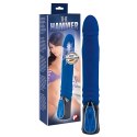 You2Toys Hammer - wibrator silikonowy 3 tryby, niebieski, 30 cm