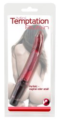 You2Toys Temptation przezroczysty czerwony, 16 cm, regulacja wibracji