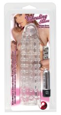 You2Toys - Transparentna nakładka powiększająca z wibracją 17 cm