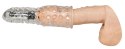 You2Toys - Transparentna nakładka powiększająca z wibracją 17 cm