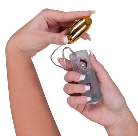 You2Toys Wibrujące Jajko Złote 6 cm - Regulacja Wibracji ABS You2Toys Wibrujące Jajko Złote 6 cm - Regulacja Wibracji ABS