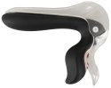 Bad Kitty Speculum LED z wibracją i regulacją, silikonowy 13,7cm