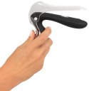 Bad Kitty Speculum LED z wibracją i regulacją, silikonowy 13,7cm