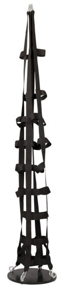 Bad Kitty System Wiszących Pasow z Drewnianą Podstawą 230 cm