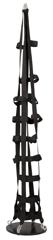 Bad Kitty System Wiszących Pasow z Drewnianą Podstawą 230 cm
