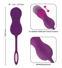 Javida RC Violet - Kulki treningowe zdalnie sterowane, silikonowe 18,5 cm