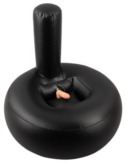 NMC Vibrating Lust Thruster poduszka pneumatyczna czarna z pilotem