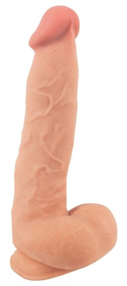 Nature Skin Model L Elastyczne Dildo 24,7 cm z Ruchomą Powłoką TPE